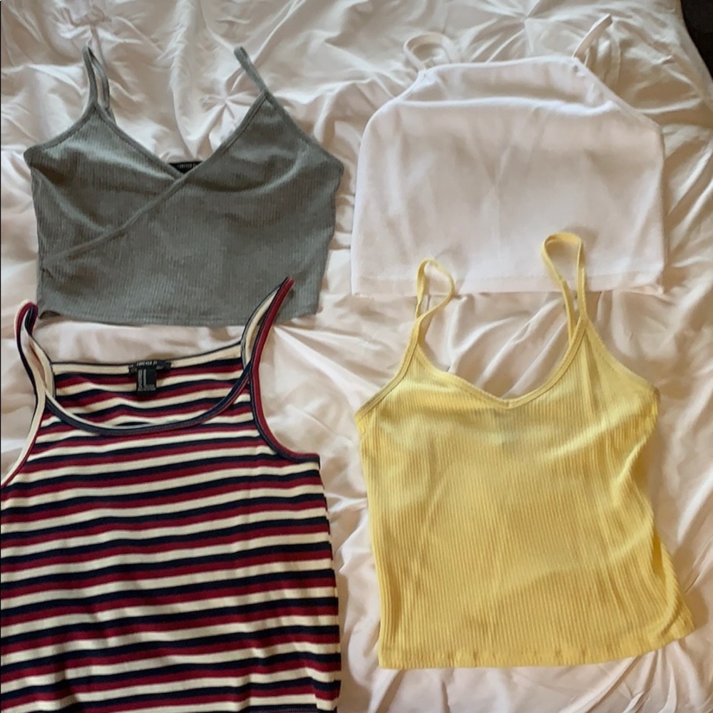 Forever 21 crop tops
